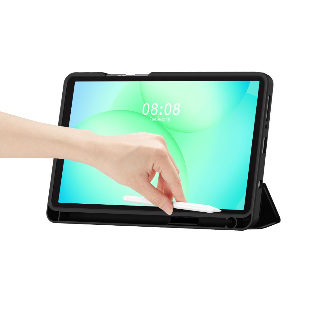 TechProtect SmartCase Pen dėklas Galaxy Tab A9+/A11+ – juodas -- Samsung Galaxy Tab A9+
