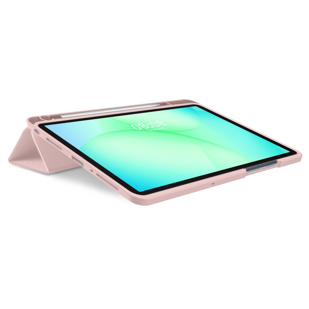TechProtect SmartCase Pen dėklas Samsung Galaxy Tab A9+ 11" – rožinis -- Samsung Galaxy Tab A9+