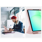 TechProtect SmartCase Pen dėklas Samsung Galaxy Tab A9+ 11" – rožinis -- Samsung Galaxy Tab A9+