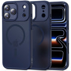 Tech-Protect MagMat MagSafe Dėklas, skirtas iPhone 17 Pro - Navy Blue -- iPhone 17 Pro