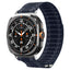 Spigen WBF0 dirželis, skirtas Samsung Galaxy Watch Ultra 47mm - tamsiai mėlynas
