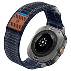 Spigen WBF0 dirželis, skirtas Samsung Galaxy Watch Ultra 47mm - tamsiai mėlynas