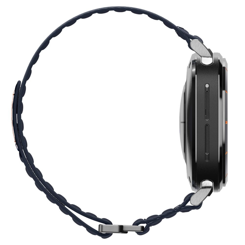 Spigen WBF0 dirželis, skirtas Samsung Galaxy Watch Ultra 47mm - tamsiai mėlynas