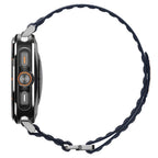 Spigen WBF0 dirželis, skirtas Samsung Galaxy Watch Ultra 47mm - tamsiai mėlynas