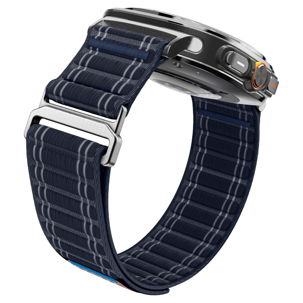 Spigen WBF0 dirželis, skirtas Samsung Galaxy Watch Ultra 47mm - tamsiai mėlynas