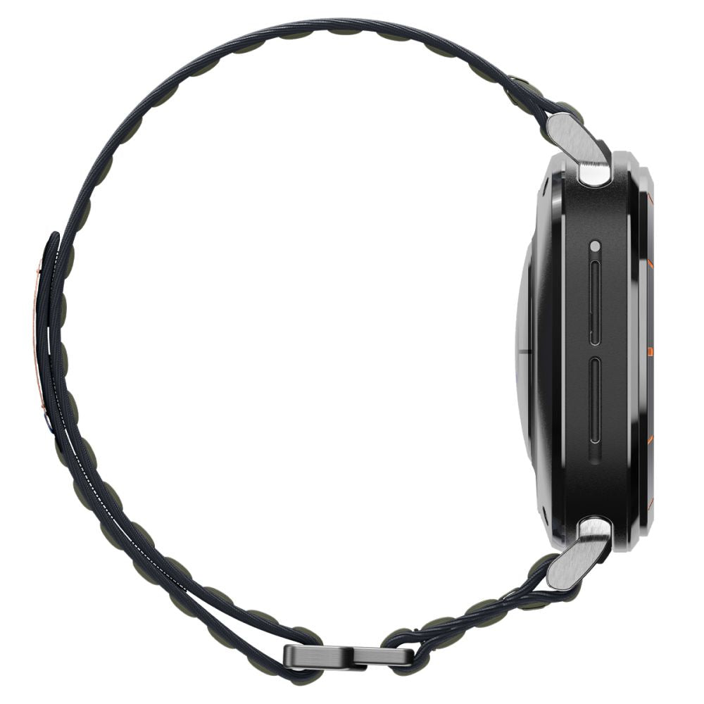 Spigen WBF0 dirželis, skirtas Samsung Galaxy Watch Ultra 47mm – žalias