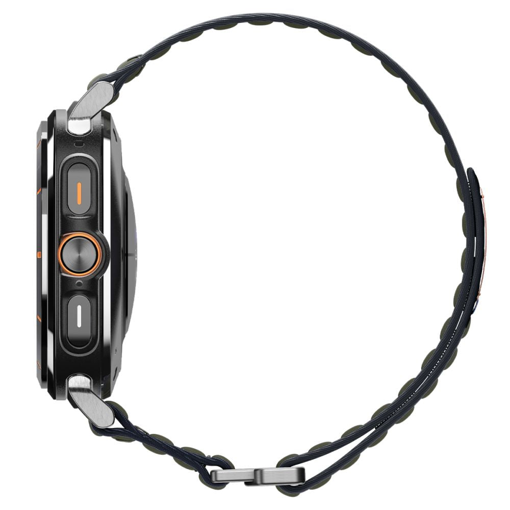 Spigen WBF0 dirželis, skirtas Samsung Galaxy Watch Ultra 47mm – žalias