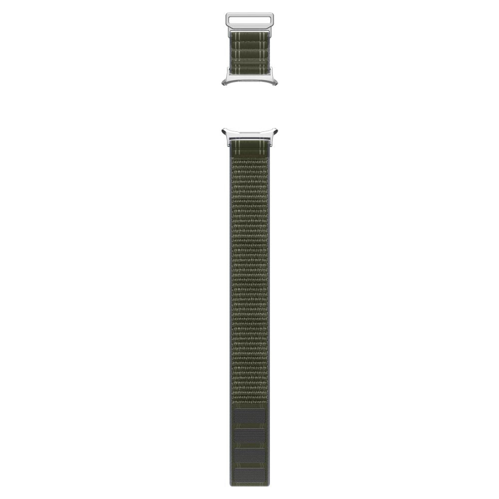 Spigen WBF0 dirželis, skirtas Samsung Galaxy Watch Ultra 47mm – žalias