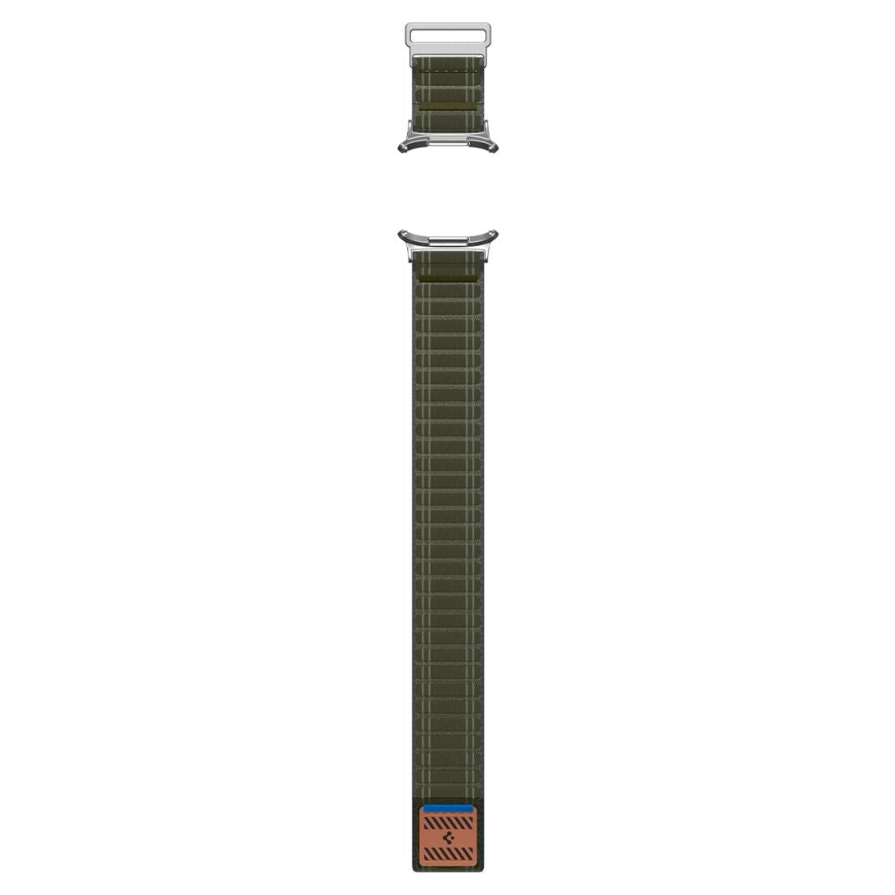Spigen WBF0 dirželis, skirtas Samsung Galaxy Watch Ultra 47mm – žalias