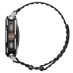 Spigen WBF0 dirželis, skirtas Samsung Galaxy Watch Ultra 47mm – juodas