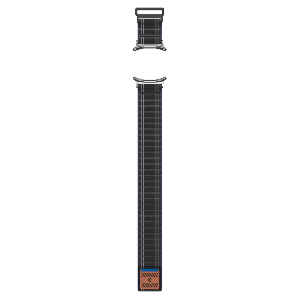 Spigen WBF0 dirželis, skirtas Samsung Galaxy Watch Ultra 47mm – juodas