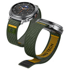 Spigen Athlex oro dirželis, skirtas Samsung Galaxy Watch 40/44/46 mm – žalias