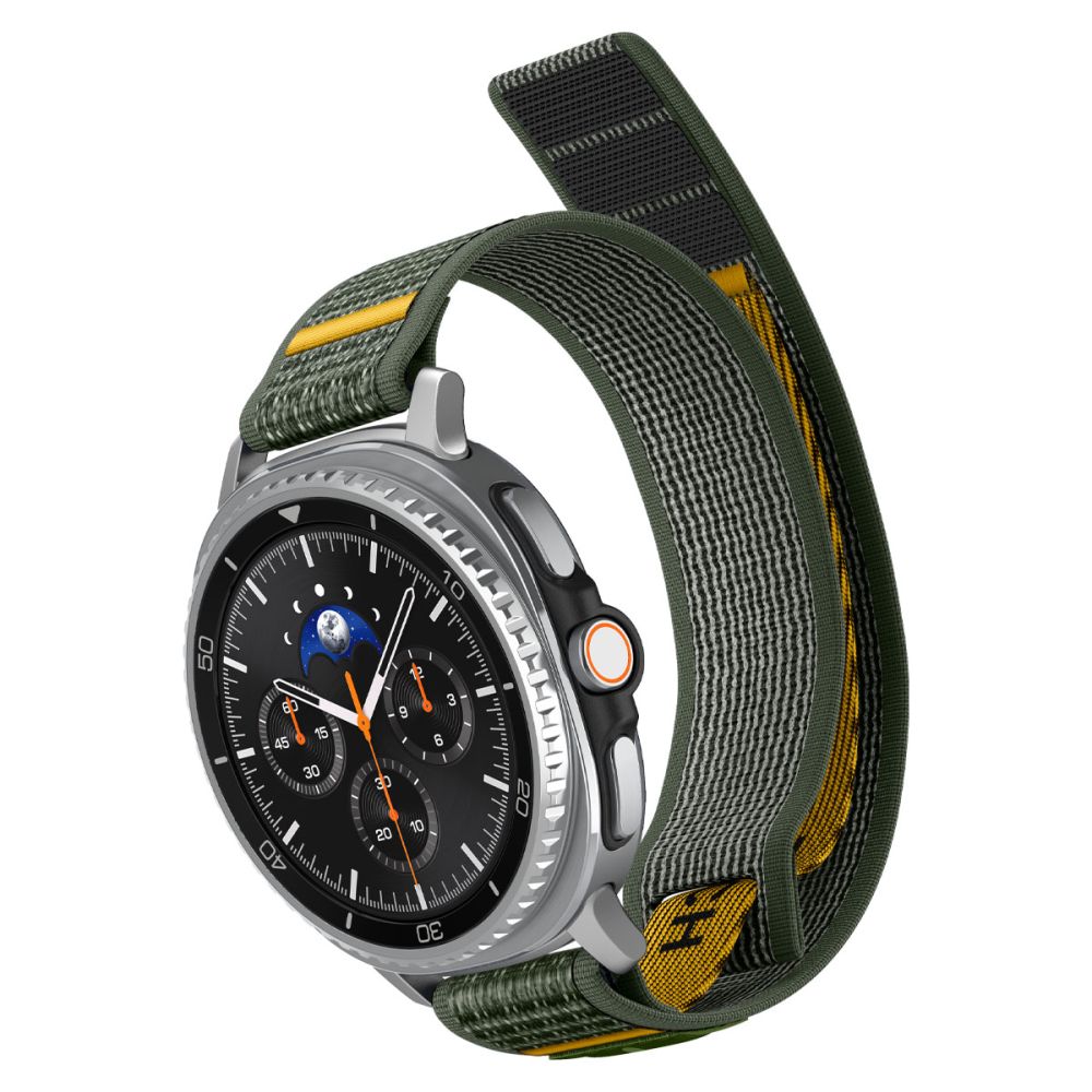 Spigen Athlex oro dirželis, skirtas Samsung Galaxy Watch 40/44/46 mm – žalias
