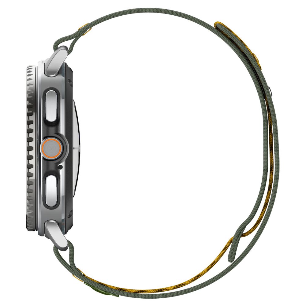 Spigen Athlex oro dirželis, skirtas Samsung Galaxy Watch 40/44/46 mm – žalias