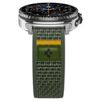 Spigen Athlex oro dirželis, skirtas Samsung Galaxy Watch 40/44/46 mm – žalias