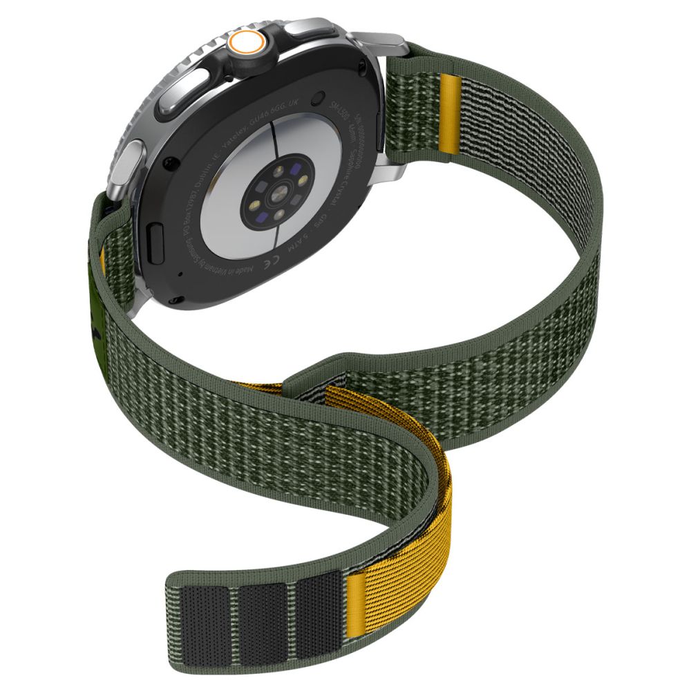 Spigen Athlex oro dirželis, skirtas Samsung Galaxy Watch 40/44/46 mm – žalias