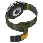 Spigen Athlex oro dirželis, skirtas Samsung Galaxy Watch 40/44/46 mm – žalias