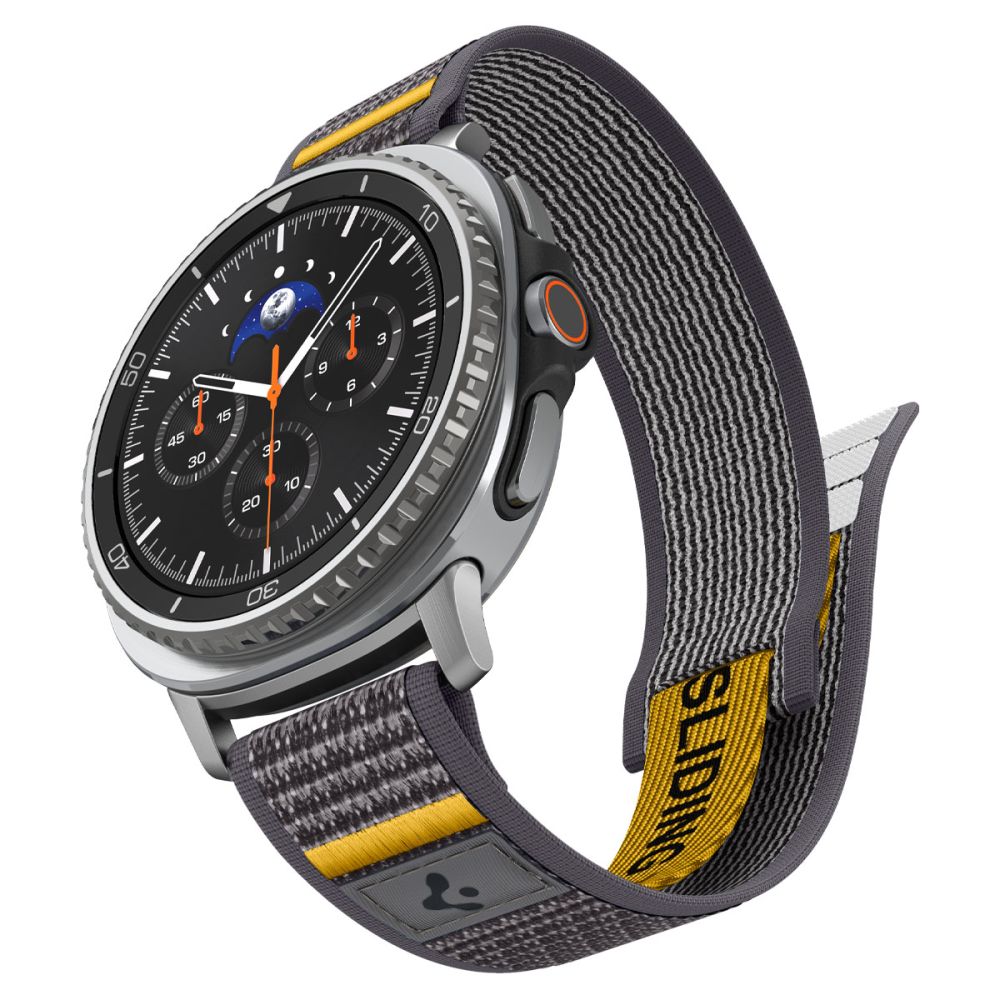 Spigen Athlex oro dirželis, skirtas Samsung Galaxy Watch 40/44/46 mm – pilkas