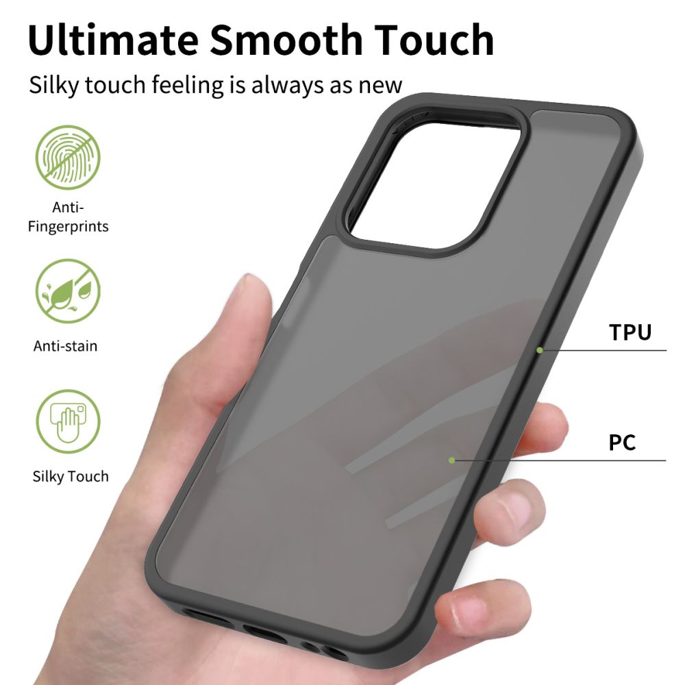 Tech-Protect MagMat dėklas Redmi 15C 5G / Poco C85 5G – juodas -- Xiaomi Redmi 15C