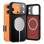 Tech-Protect Kevlar MagSafe dėklas iPhone 17 Pro – juodas -- iPhone 17 Pro