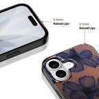 Tech-Protect Lamano MagSafe dėklas iPhone 17 – rudas/violetinis -- iPhone 17