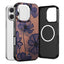 Tech-Protect Lamano MagSafe dėklas iPhone 16 Pro Max – rudas-violetinis -- iPhone 16 Pro Max