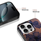 Tech-Protect Lamano MagSafe dėklas iPhone 16 Pro Max – rudas-violetinis -- iPhone 16 Pro Max