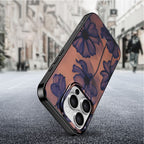 Tech-Protect Lamano MagSafe dėklas iPhone 16 Pro Max – rudas-violetinis -- iPhone 16 Pro Max