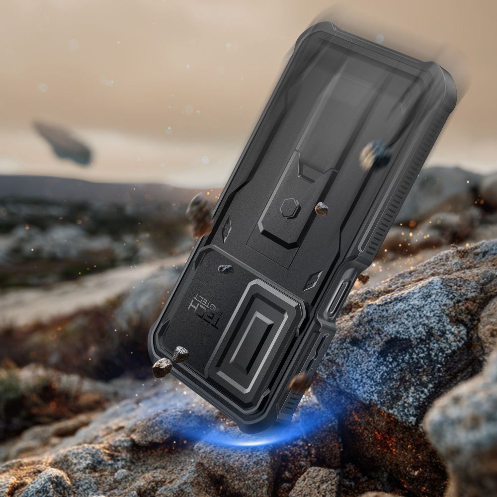 Tech-Protect Kevlar Cam+ dėklas Samsung Galaxy A17 4G/5G – juodas -- Samsung Galaxy A17