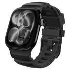 Spigen WBS2 dirželis, skirtas Apple Watch 44/45/46/49 mm – juodas