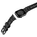 Spigen WBS2 dirželis, skirtas Apple Watch 44/45/46/49 mm – juodas