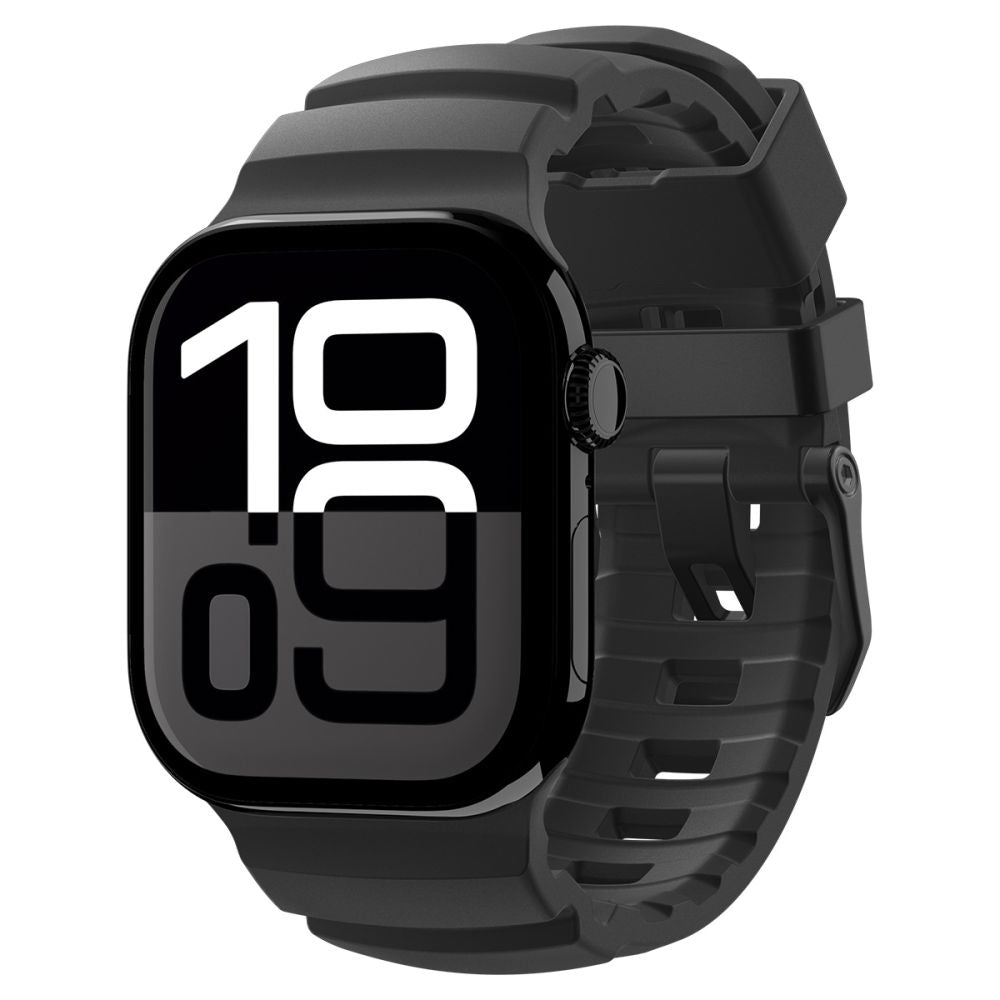 Spigen WBS2 dirželis, skirtas Apple Watch 44/45/46/49 mm – juodas