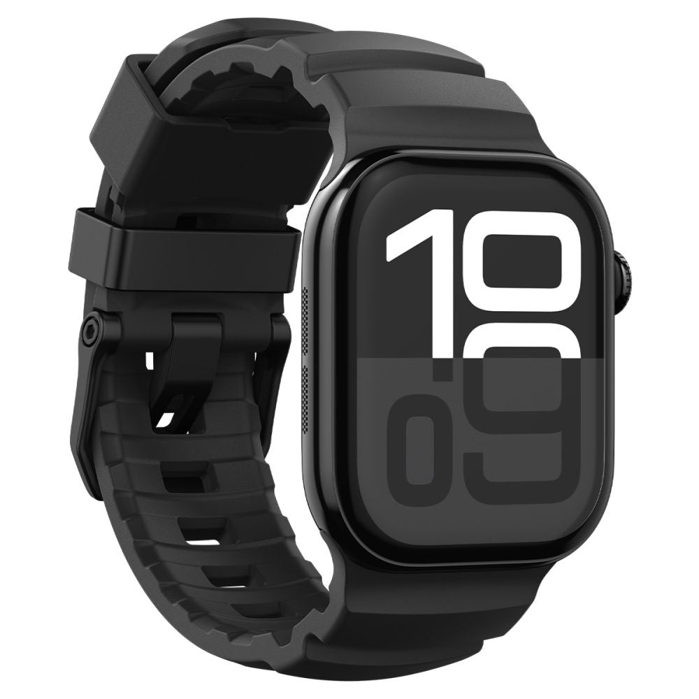 Spigen WBS2 dirželis, skirtas Apple Watch 44/45/46/49 mm – juodas