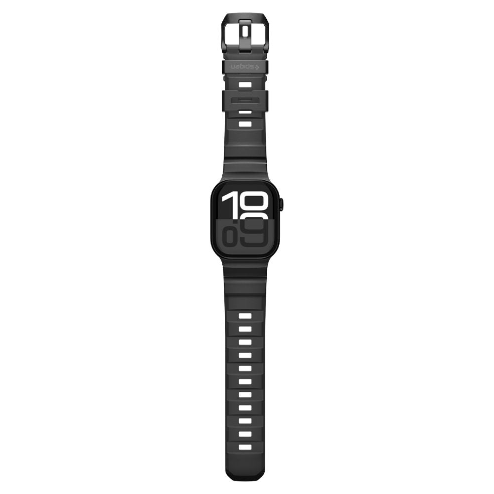 Spigen WBS2 dirželis, skirtas Apple Watch 44/45/46/49 mm – juodas