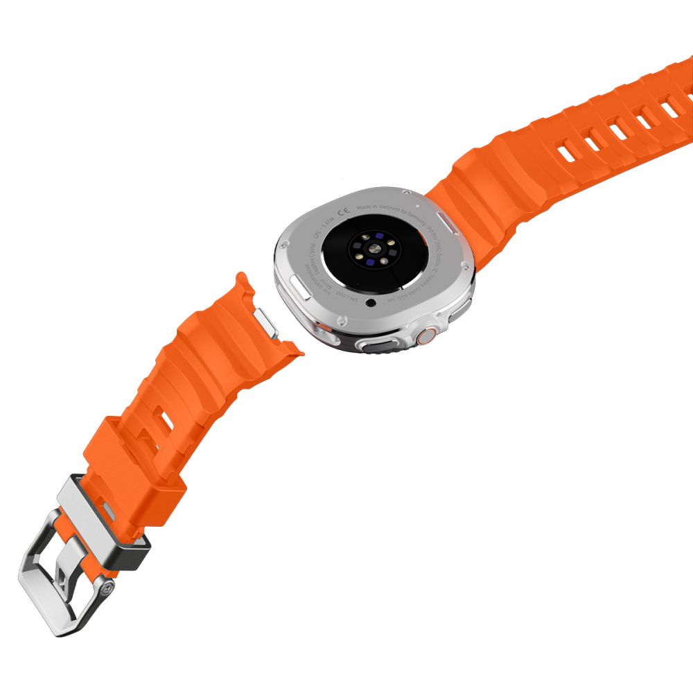 Spigen WBS2 dirželis, skirtas Samsung Galaxy Watch 40/44/46 mm – oranžinis