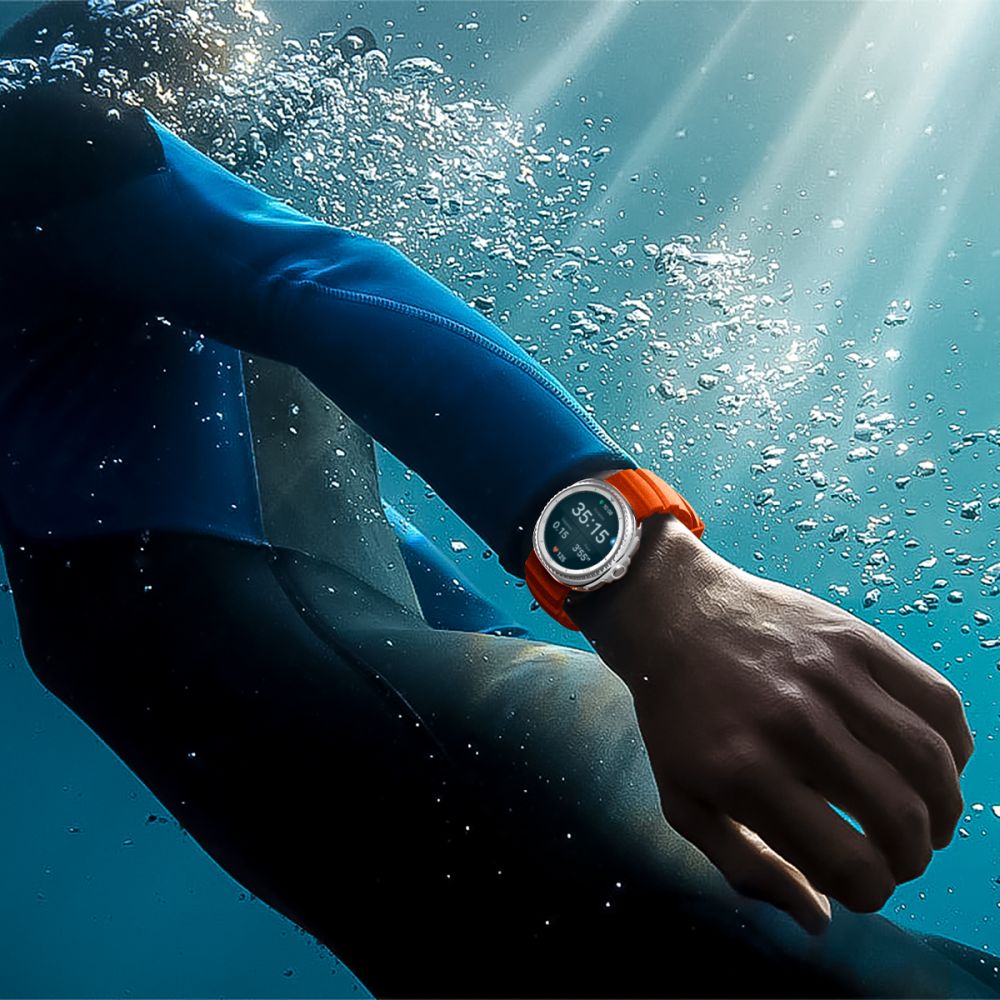 Spigen WBS2 dirželis, skirtas Samsung Galaxy Watch 40/44/46 mm – oranžinis
