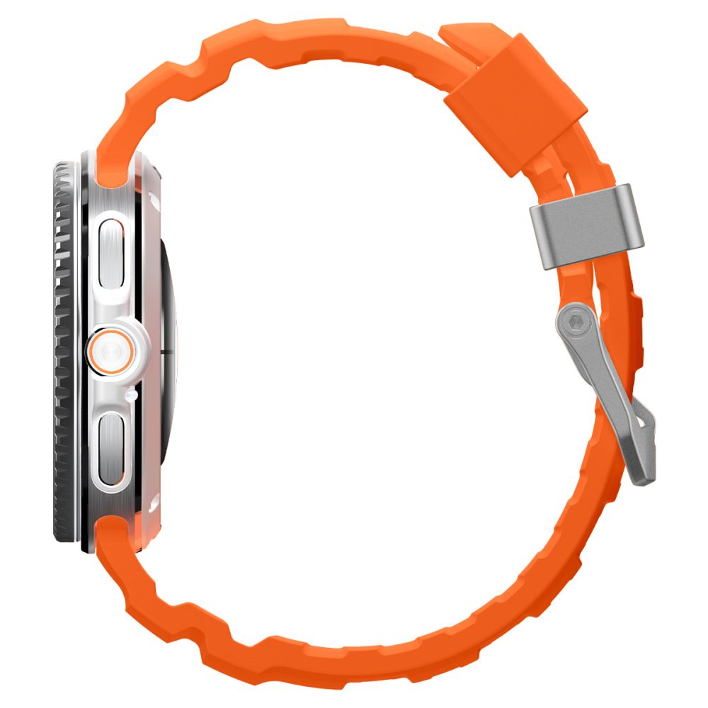 Spigen WBS2 dirželis, skirtas Samsung Galaxy Watch 40/44/46 mm – oranžinis