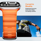 Spigen WBS2 dirželis Apple Watch 44 / 45 / 46 / 49 mm – oranžinis -- Apple Watch 44mm / Apple Watch 45mm / Apple Watch...