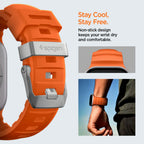 Spigen WBS2 dirželis Apple Watch 44 / 45 / 46 / 49 mm – oranžinis -- Apple Watch 44mm / Apple Watch 45mm / Apple Watch...