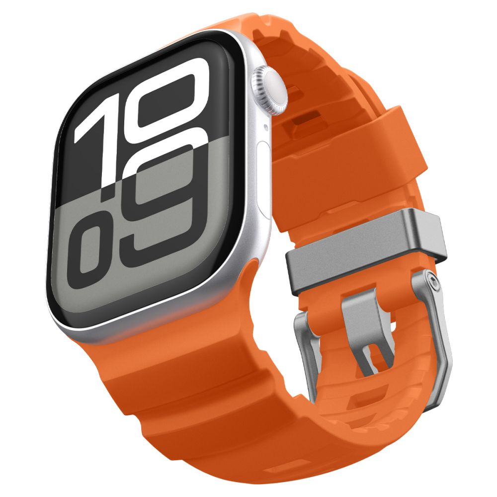 Spigen WBS2 dirželis Apple Watch 44 / 45 / 46 / 49 mm – oranžinis -- Apple Watch 44mm / Apple Watch 45mm / Apple Watch...