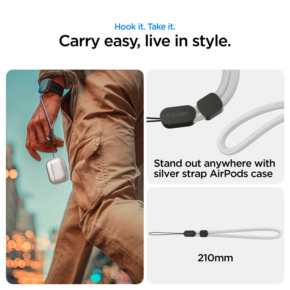 Spigen Liquid Crystal skaidrus dėklas AirPods Pro 3