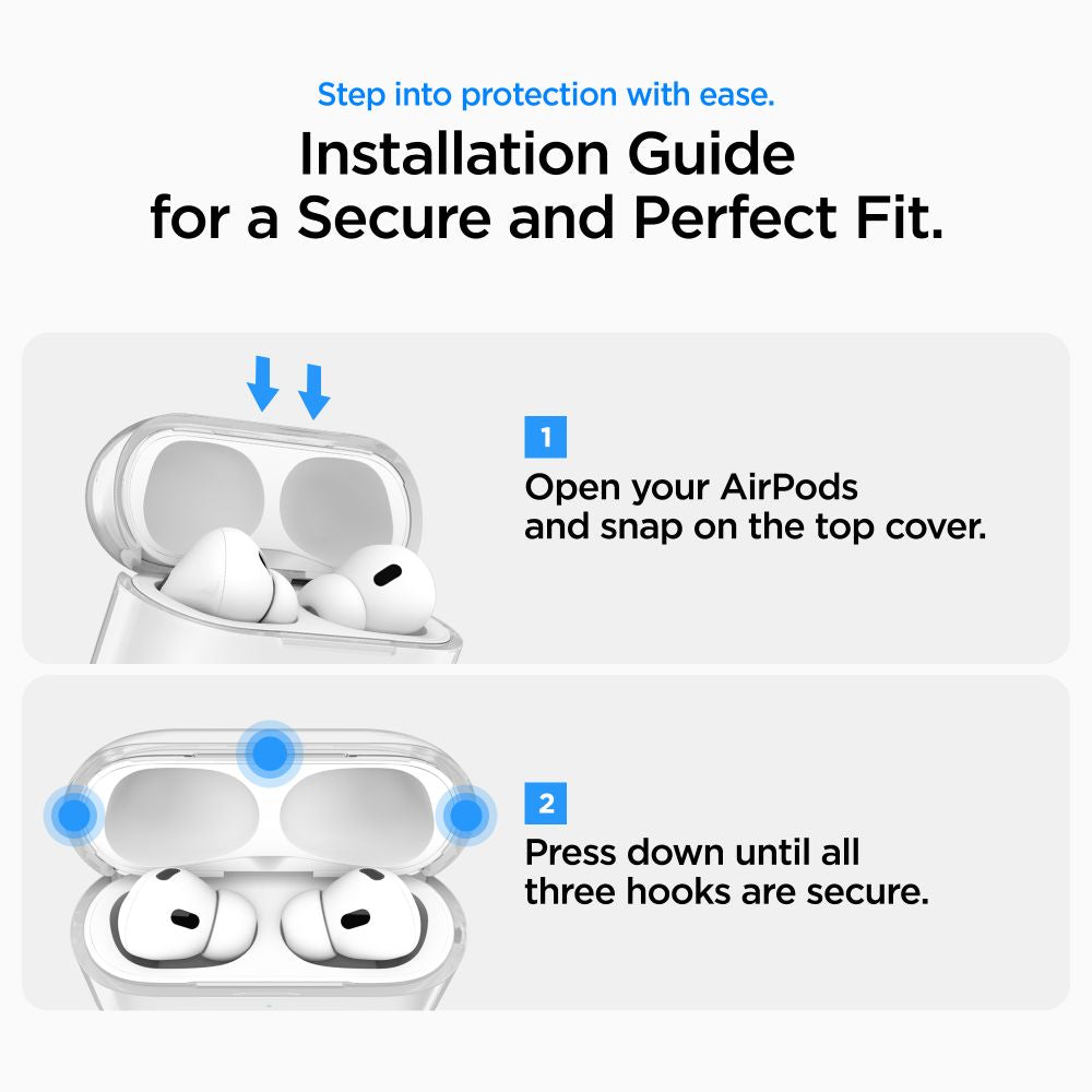 Spigen Liquid Crystal skaidrus dėklas AirPods Pro 3