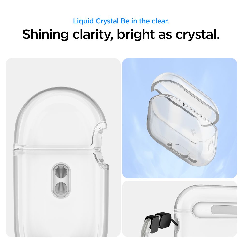 Spigen Liquid Crystal skaidrus dėklas AirPods Pro 3