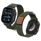 Spigen WBF0 dirželis, skirtas Apple Watch 44/45/46/49 mm – žalias