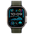 Spigen WBF0 dirželis, skirtas Apple Watch 44/45/46/49 mm – žalias