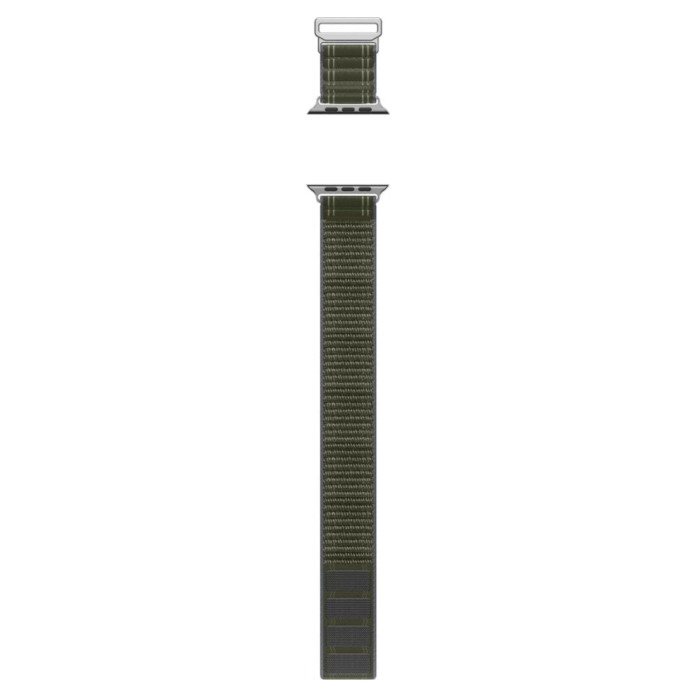 Spigen WBF0 dirželis, skirtas Apple Watch 44/45/46/49 mm – žalias
