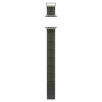 Spigen WBF0 dirželis, skirtas Apple Watch 44/45/46/49 mm – žalias