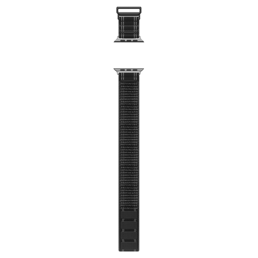 Spigen WBF0 dirželis, skirtas Apple Watch 44/45/46/49 mm – juodas