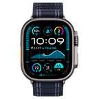 Spigen WBF0 dirželis, skirtas Apple Watch 44/45/46/49 mm – tamsiai mėlynas