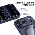 Tech-Protect MagMat MagSafe dėklas iPhone 17 Pro Max – skaidrus -- iPhone 17 Pro Max